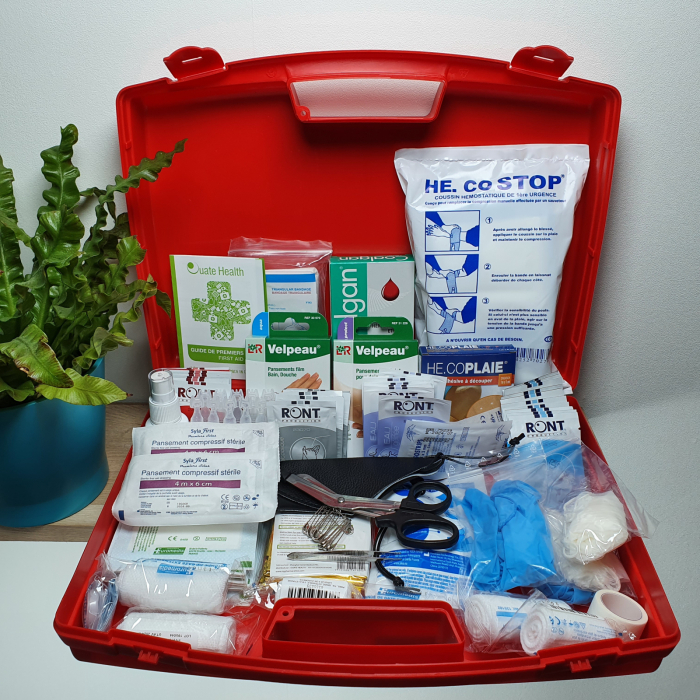 Achetez une Mallette de secours SST - My Pharmacie Box